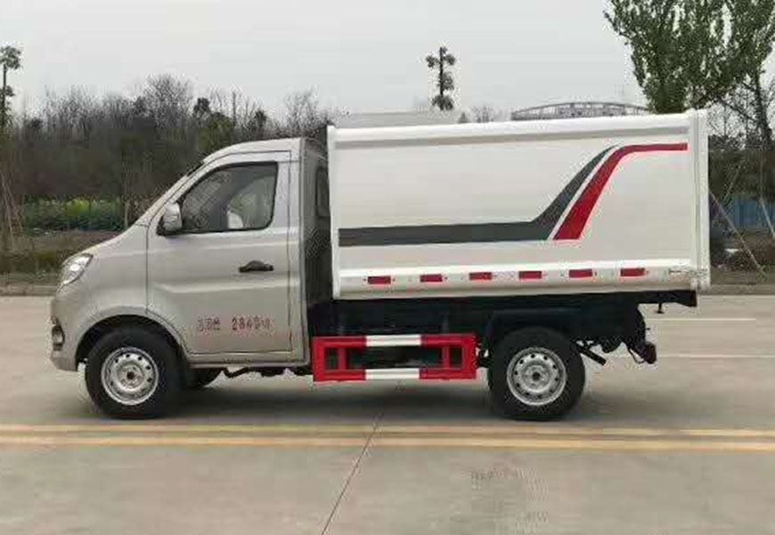 長(zhǎng)安側(cè)掛桶自裝卸式垃圾車(chē)圖片