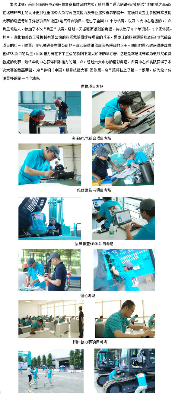 追求卓越技術，守護客戶信賴——神鋼（中國）第七屆服務技能大賽總決賽圓滿落幕